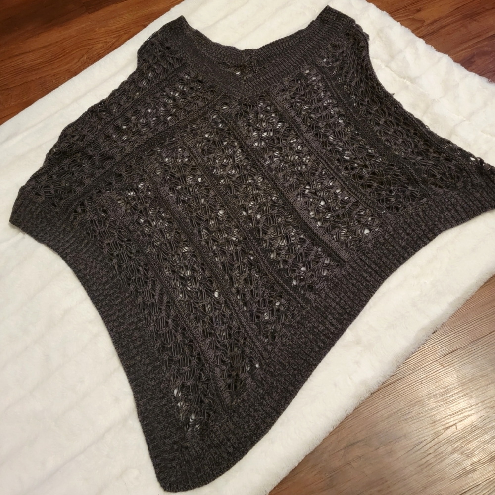 Mudd Brand Poncho Style Sweater